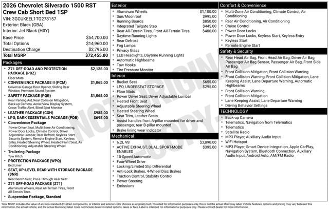 chevrolet silverado 1500 2026 3GCUKEEL1TG278157 image chevrolet silverado 1500 2026 3GCUKEEL1TG278157 image